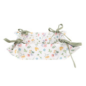 Cos paine bumbac multicolor Flower 35x35x8 cm