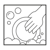 Suport farfurie bej maro Craciun 33x1 cm