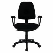 Scaun birou negru Colby 60x52x90-100 cm