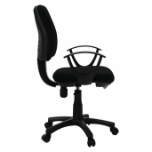 Scaun birou negru Colby 60x52x90-100 cm