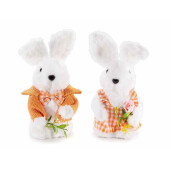 Set 2 figurine Iepurasi Paste 10x8x19 cm