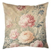 Perna decorativa poliester multicolor Flower 45x45x4 cm
