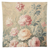 Perna decorativa poliester multicolor Flower 45x45x4 cm