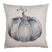Perna decorativa textil multicolor Dovleac 45x45x4 cm