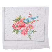 Prosop de maini si fata bumbac multicolor Flowers 40x66 cm