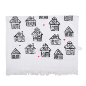 Prosop de maini si fata bumbac multicolor Casuta Turta Dulce 40x66 cm