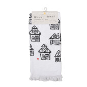 Prosop de maini si fata bumbac multicolor Casuta Turta Dulce 40x66 cm