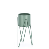 Suport ghiveci flori otel verde Madelyn 21.5x42-46 cm