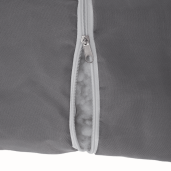 Fotoliu suspendabil ratan sintetic gri Dalvea 133x117x195 cm