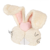 Perna decorativa Paste Iepuras poliester multicolor 18x10x35 cm