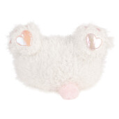 Perna decorativa Paste Iepuras poliester alb roz 38x14x27 cm