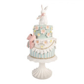 Decoratiune Paste Tort polirasina multicolora Ø 20x45 cm