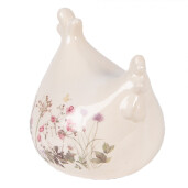 Figurina Gaina Paste ceramica multicolora 12x11x13 cm