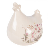 Figurina Gaina Paste ceramica multicolora 12x11x13 cm