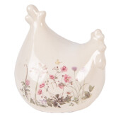 Figurina Gaina Paste ceramica multicolora 12x11x13 cm