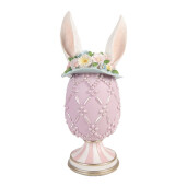 Ou decorativ Paste polirasina multicolora Ø 13x30 cm