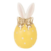 Ou decorativ Paste polirasina multicolora Ø 6x12 cm