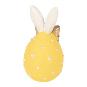 Ou decorativ Paste polirasina multicolora Ø 6x12 cm