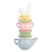 Decoratiune Paste polirasina multicolora 16x11x29 cm