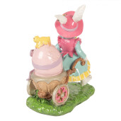 Decoratiune Paste polirasina multicolora 19x11x23 cm