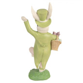 Figurina Iepuras Paste polirasina multicolora 19x15x36 cm