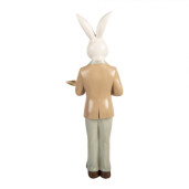 Figurina Iepuras polirasina multicolora 20x20x56 cm