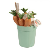 Decoratiune Paste Iepuras polirasina multicolora 21x20x28 cm