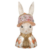 Figurina Iepurasi polirasina multicolora 26x26x50 cm