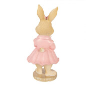 Figurina Iepuras Paste polirasina multicolora 9x9x19 cm