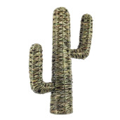 Decoratiune din iarba de mare verde model Cactus 73 h
