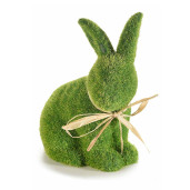 Figurina Iepuras Paste verde 13 cm x 8 cm x 16 h