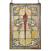 Vitraliu de perete din sticla Tiffany 50 cm x 78 h