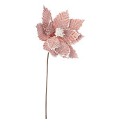 Craciunita artificiala roz Enid 32x50 cm