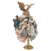 Figurine religioase din polirasina si textil Rinascimento 30x23x51 cm