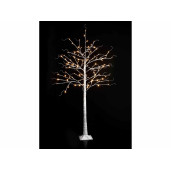 Copac decorativ alb cu led Ø 120 cm x 180 H