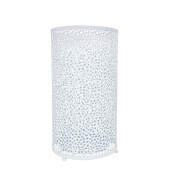 Suport umbrele metal alb Hole 24x45 cm
