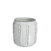 Vaza ceramica gri Naxos  Ø 24.5 cm x 24.5 h
