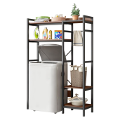 Raft deasupra masinii de spalat, stejar negru Delsin 100x34x171 