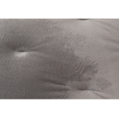 Fotoliu tapiterie catifea gri deschis Fedris 58x68x80cm