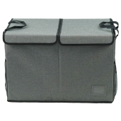 Cutie depozitare pliabila gri/negru, Deter 60x33x40 cm