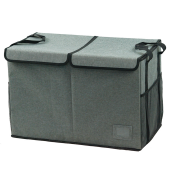 Cutie depozitare pliabila gri/negru, Deter 60x33x40 cm