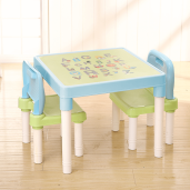 Set masuta, 2 scaunele copii Balto 51,5x51,5x44 cm, 30x28x46 cm