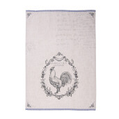 Prosop bucatarie bumbac bej negru Cocos 50x70 cm