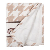 Patura textil bej maro Catelusi 130x170 cm