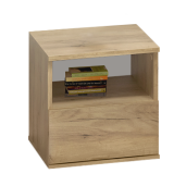 Noptiera DTD laminat stejar artisan Doli 40x40x40 cm