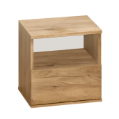 Noptiera DTD stejar craft auriu Doli 40x40x40 cm 