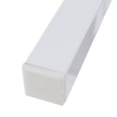 Scaun stivuibil pentru gradina otel alb gri Dorio 56x62x86 cm