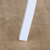 Scaun stivuibil pentru gradina otel alb gri Dorio 56x62x86 cm