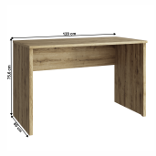 Birou DTD stejar navarra Dorsi 120x60x75.6 cm 