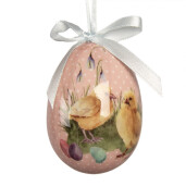 Set 9 oua decorative Paste plastic Ø 5x8 cm